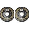 VEVOR Electric Trailer Brake Assembly, 12″ x 2″, 1 Pair Self-Adjusting Electric Brakes Kit for 7000 lbs Axle, 5-Hole Mounting, Backing Plates for Braking System Part Replacement (1 Right + 1 Left)(1 Pair Brakes)