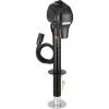 VEVOR Electric Trailer Jack, 3500 lbs, Heavy Duty RV Electric Power Tongue Jack with 7-pin Connector, Manual Crank Handle & Weatherproof Jack Cover, 9.5″-27.5″ Lift, for Trailers, Campers & RVs, Black
