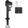 VEVOR Electric Trailer Jack, 5000 lbs, Heavy Duty RV Electric Power Tongue Jack with 2 Way Connector, Manual Crank Handle & Weatherproof Jack Cover, 10″-28.3″ Lift, for RVs, Trailers & Campers, Black(3500lbs)