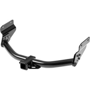 VEVOR Class 3 Trailer Hitch, 2-Inch Receiver, Compatible with 2011-2021 Jeep Grand Cherokee, Q345B Steel Tube Frame, Multi-Fit Hitch to Receive Ball Mount, Cargo Carrier, Bike Rack, Tow Hook, Black(2011-2021 Jeep Grand Cherokee)