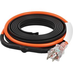 VEVOR Self-Regulating Pipe Heating Cable, 100-feet 5W/ft Heat Tape for Pipes Freeze Protection, Protects PVC Hose, Metal and Plastic Pipe from Freezing, 120V(12 Feet)