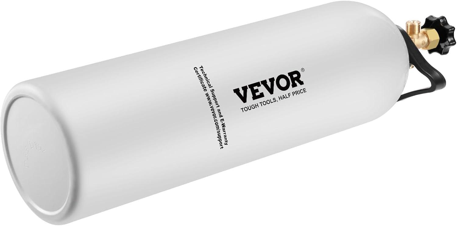 image:imageVEVOR CO2 Tank 10 lbs New Aluminum Alloy Cylinder CO2 Air Tank with Light Spray Coating CGA320 Valve Handle amp Adjustable Pressure DOT Approved Cylinder for Draft Beer Dispensing15 lbs