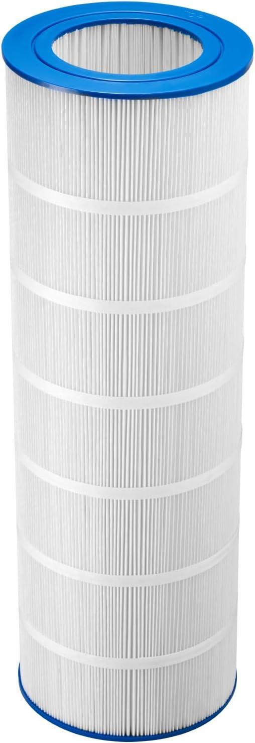 image:imageVEVOR PLFPCC80 Pool Filter Replaces Pentair CCP320 Pleatco PCC80PAK4 UltralA5 Unicel C7470 R173573 Filbur FC1976 178580 8170081 Clean and Clear Plus 320 L x OD20x 7 4 x 80 sqftBlue 150 SQFT