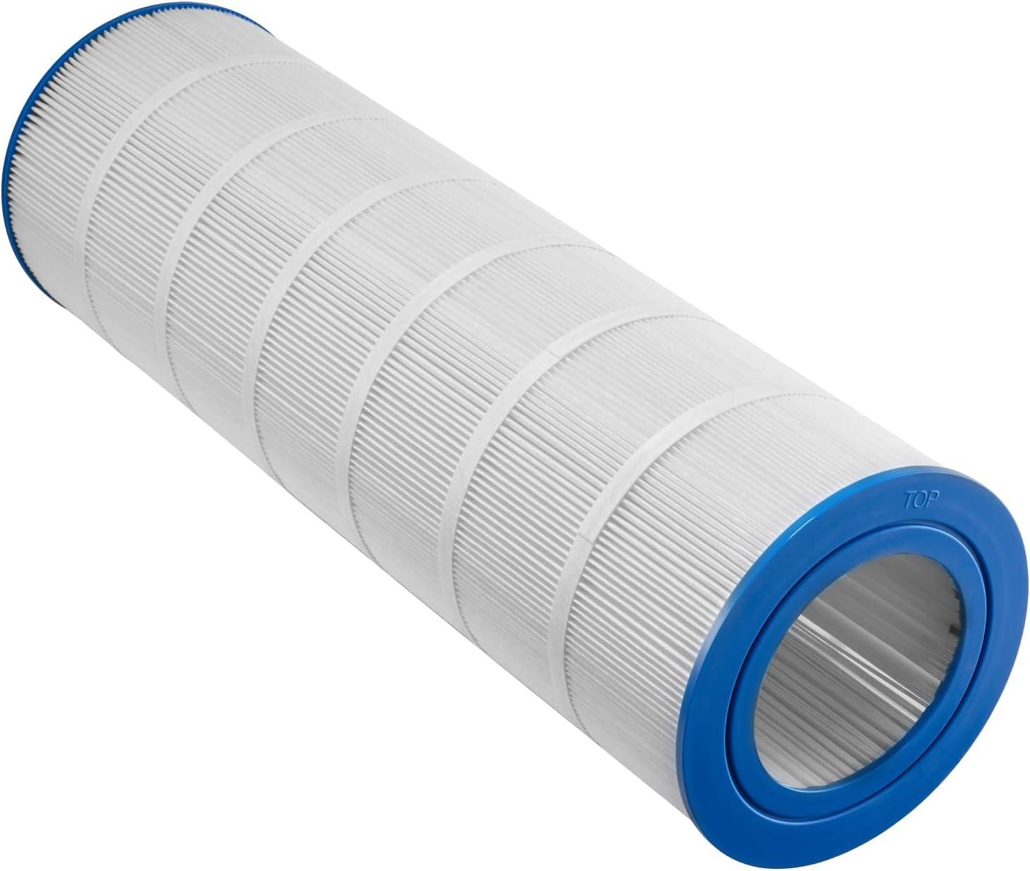image:imageVEVOR PLFPCC80 Pool Filter Replaces Pentair CCP320 Pleatco PCC80PAK4 UltralA5 Unicel C7470 R173573 Filbur FC1976 178580 8170081 Clean and Clear Plus 320 L x OD20x 7 4 x 80 sqftBlue 150 SQFT