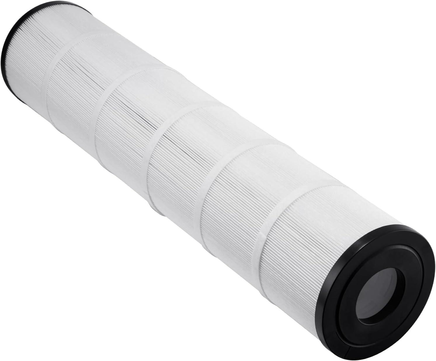 image:imageVEVOR PLFPCC80 Pool Filter Replaces Pentair CCP320 Pleatco PCC80PAK4 UltralA5 Unicel C7470 R173573 Filbur FC1976 178580 8170081 Clean and Clear Plus 320 L x OD20x 7 4 x 80 sqftBlack 4x130 SQFT