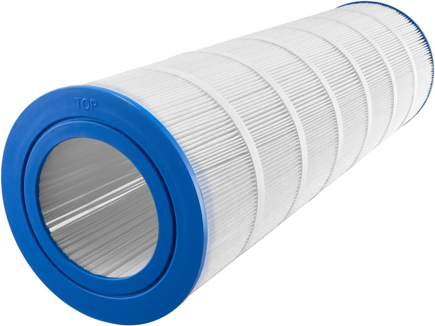 image:imageVEVOR PLFPCC80 Pool Filter Replaces Pentair CCP320 Pleatco PCC80PAK4 UltralA5 Unicel C7470 R173573 Filbur FC1976 178580 8170081 Clean and Clear Plus 320 L x OD20x 7 4 x 80 sqftBlue 150 SQFT