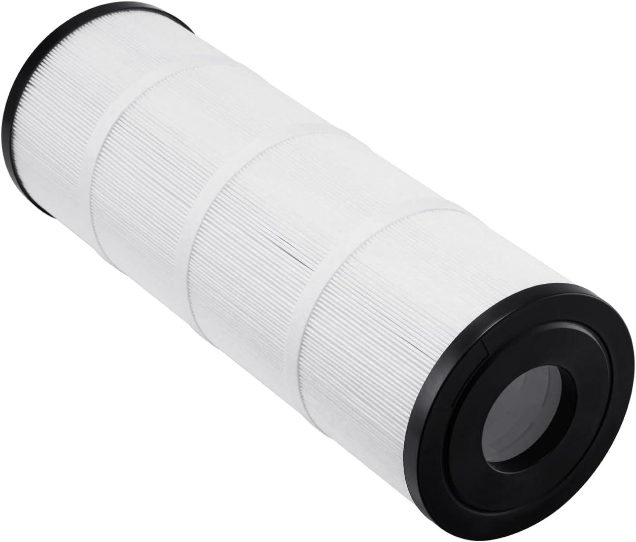 image:imageVEVOR PLFPCC80 Pool Filter Replaces Pentair CCP320 Pleatco PCC80PAK4 UltralA5 Unicel C7470 R173573 Filbur FC1976 178580 8170081 Clean and Clear Plus 320 L x OD20x 7 4 x 80 sqftBlack 4x80 SQFT