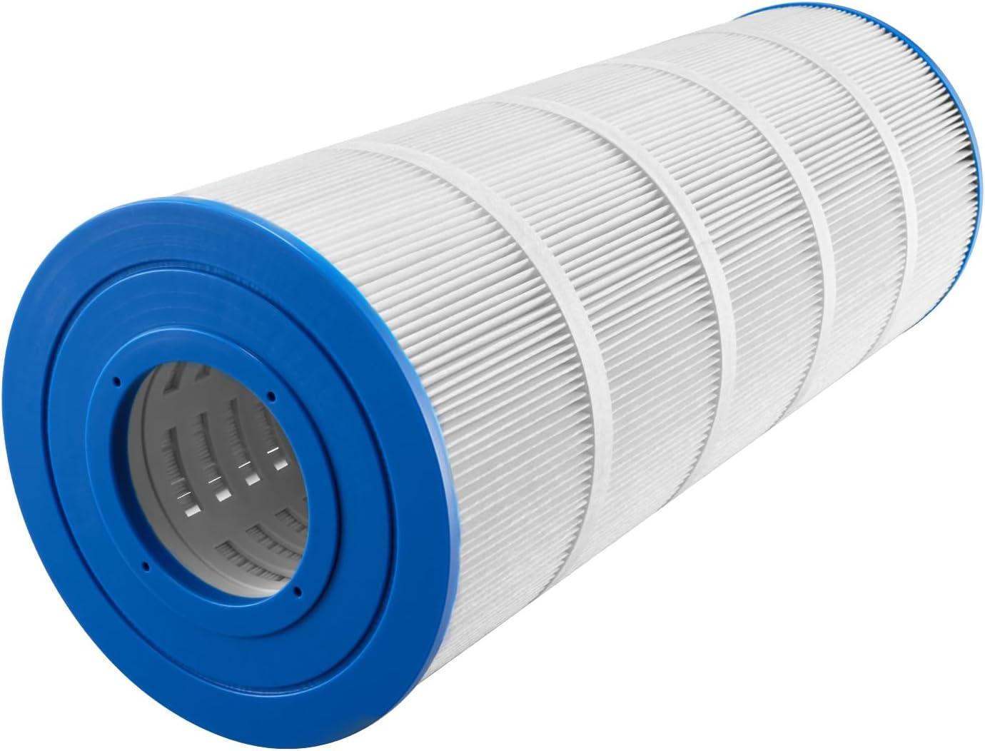 image:imageVEVOR PLFPCC80 Pool Filter Replaces Pentair CCP320 Pleatco PCC80PAK4 UltralA5 Unicel C7470 R173573 Filbur FC1976 178580 8170081 Clean and Clear Plus 320 L x OD20x 7 4 x 80 sqftBlue 120 SQFT