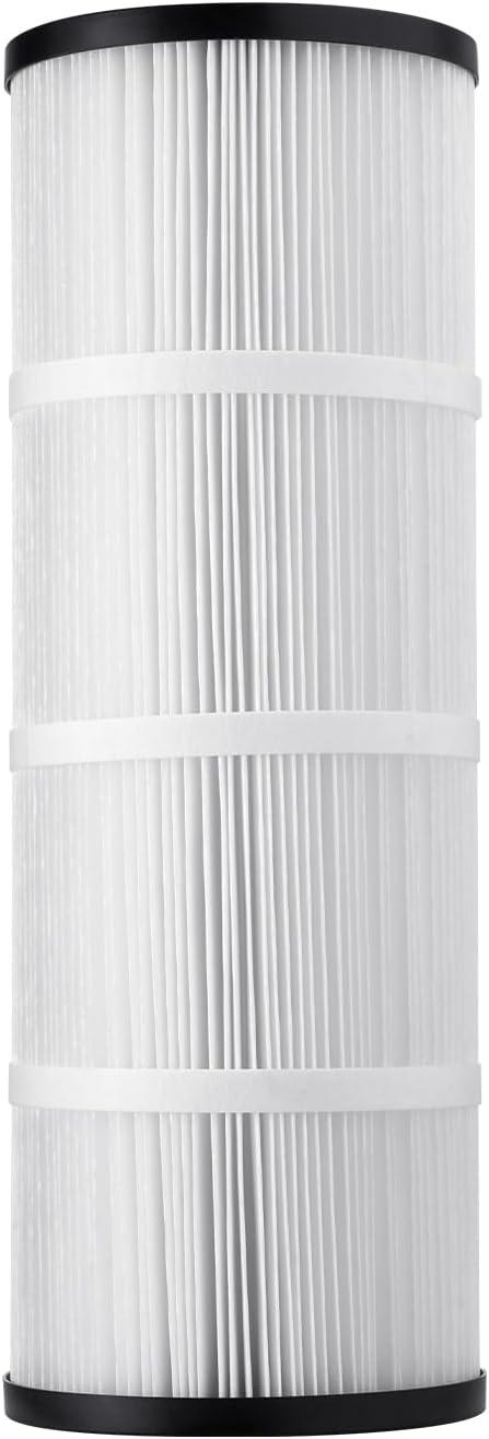 image:imageVEVOR PLFPCC80 Pool Filter Replaces Pentair CCP320 Pleatco PCC80PAK4 UltralA5 Unicel C7470 R173573 Filbur FC1976 178580 8170081 Clean and Clear Plus 320 L x OD20x 7 4 x 80 sqftBlack 50 SQFT
