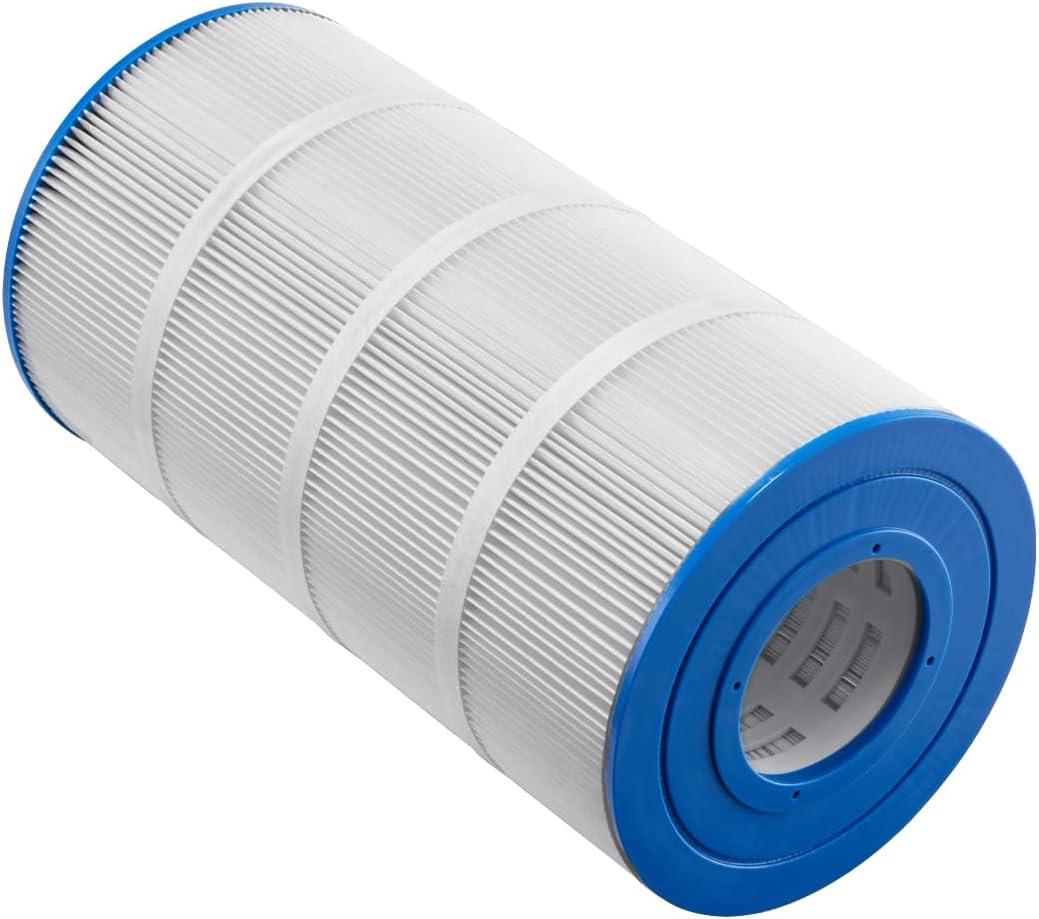 image:imageVEVOR PLFPCC80 Pool Filter Replaces Pentair CCP320 Pleatco PCC80PAK4 UltralA5 Unicel C7470 R173573 Filbur FC1976 178580 8170081 Clean and Clear Plus 320 L x OD20x 7 4 x 80 sqftBlue 90 SQFT