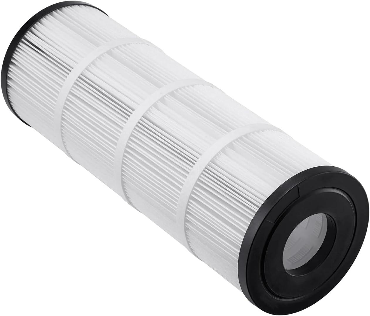 image:imageVEVOR PLFPCC80 Pool Filter Replaces Pentair CCP320 Pleatco PCC80PAK4 UltralA5 Unicel C7470 R173573 Filbur FC1976 178580 8170081 Clean and Clear Plus 320 L x OD20x 7 4 x 80 sqftBlack 50 SQFT