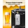 VEVOR CO2 Tank, 10 lbs New Aluminum Alloy Cylinder, CO2 Air Tank with Light Spray Coating, CGA320 Valve, Handle & Adjustable Pressure, DOT Approved Cylinder for Draft Beer Dispensing(10 lbs)