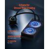 VEVOR CPU Liquid Cooler, AIO CPU Water Cooler – 360mm PWM Fans & Pump, Freestyle Images, GIFS, MP4, ℃ or Speed in 2.1” LCD Display, Fits Intel 115X/1366/2011/1700/1200, AMD AM4/AM5(240 mm PWM Fans)