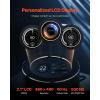 VEVOR CPU Liquid Cooler, AIO CPU Water Cooler – 360mm PWM Fans & Pump, Freestyle Images, GIFS, MP4, ℃ or Speed in 2.1” LCD Display, Fits Intel 115X/1366/2011/1700/1200, AMD AM4/AM5(360 mm PWM Fans  ARGB Light)