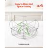 VEVOR Canning Supplies Starter Kit, 9 Pieces Stainless Steel Water Bath Canning Kit for Beginners, Canning Tools Set: Rack, Ladle, Measuring Spoon, Funnel, Tongs, Jar Lifter, Jar Wrench(21 Quarts)