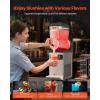 VEVOR Commercial Slushy Machine, 12Lx3 Triple Tank Frozen Drink Machine, 144 Cups Stainless Steel Margarita Smoothie Frozen Drink Maker, Slushie Maker for Home Party Restaurants Cafe Bars(12L)