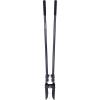 VEVOR 57.5″ Post Hole Digger, Heavy Duty Post Hole Digger with Carbon Steel Measurement Handle, Manual Hole Digger with Metal Blade, Post Hole Digger Tool for Digging Cultivating Yard Work Gardening(Carbon Steel)
