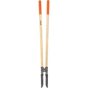 VEVOR 57.5″ Post Hole Digger, Heavy Duty Post Hole Digger with Carbon Steel Measurement Handle, Manual Hole Digger with Metal Blade, Post Hole Digger Tool for Digging Cultivating Yard Work Gardening(Hardwood)