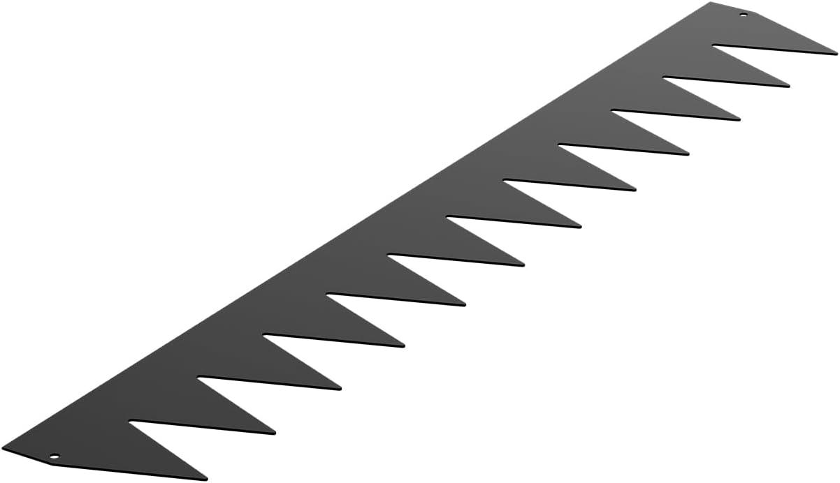 image:imageVEVOR Steel Landscape Edging 6 Packs 40 x 8 in RustResistant Metal Landscape Edging Bendable Garden Edging Border Heavy Duty Lawn Edging EasytoInstall Flower Bed Yard Pathway Divider Black40 L x 6 H 4 Pack
