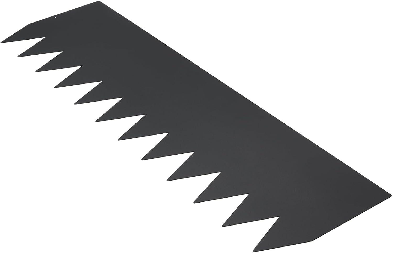 image:imageVEVOR Steel Landscape Edging 6 Packs 40 x 8 in RustResistant Metal Landscape Edging Bendable Garden Edging Border Heavy Duty Lawn Edging EasytoInstall Flower Bed Yard Pathway Divider Black40 L x 12 H 4 Pack