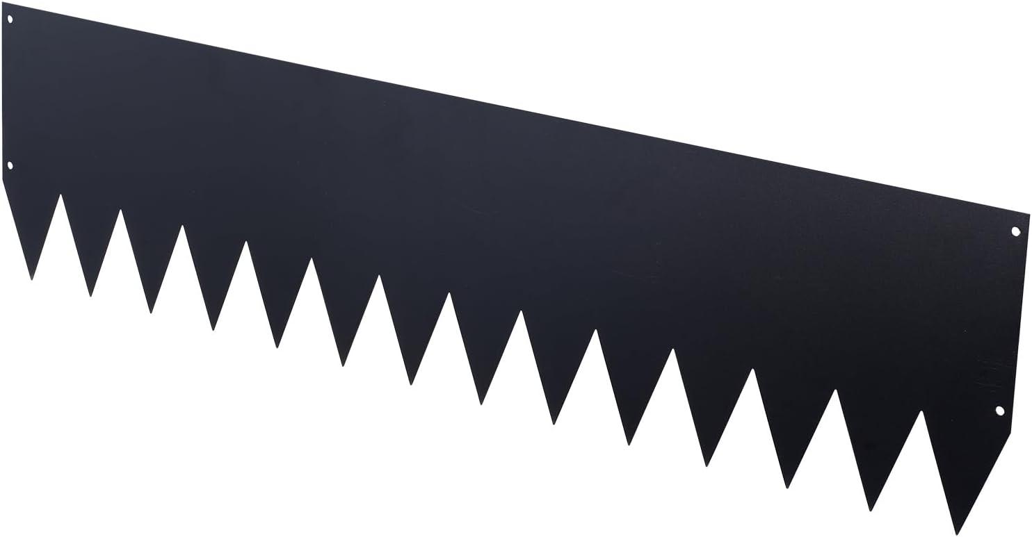 image:imageVEVOR Steel Landscape Edging 6 Packs 40 x 8 in RustResistant Metal Landscape Edging Bendable Garden Edging Border Heavy Duty Lawn Edging EasytoInstall Flower Bed Yard Pathway Divider Black40 L x 10 H 6 Pack