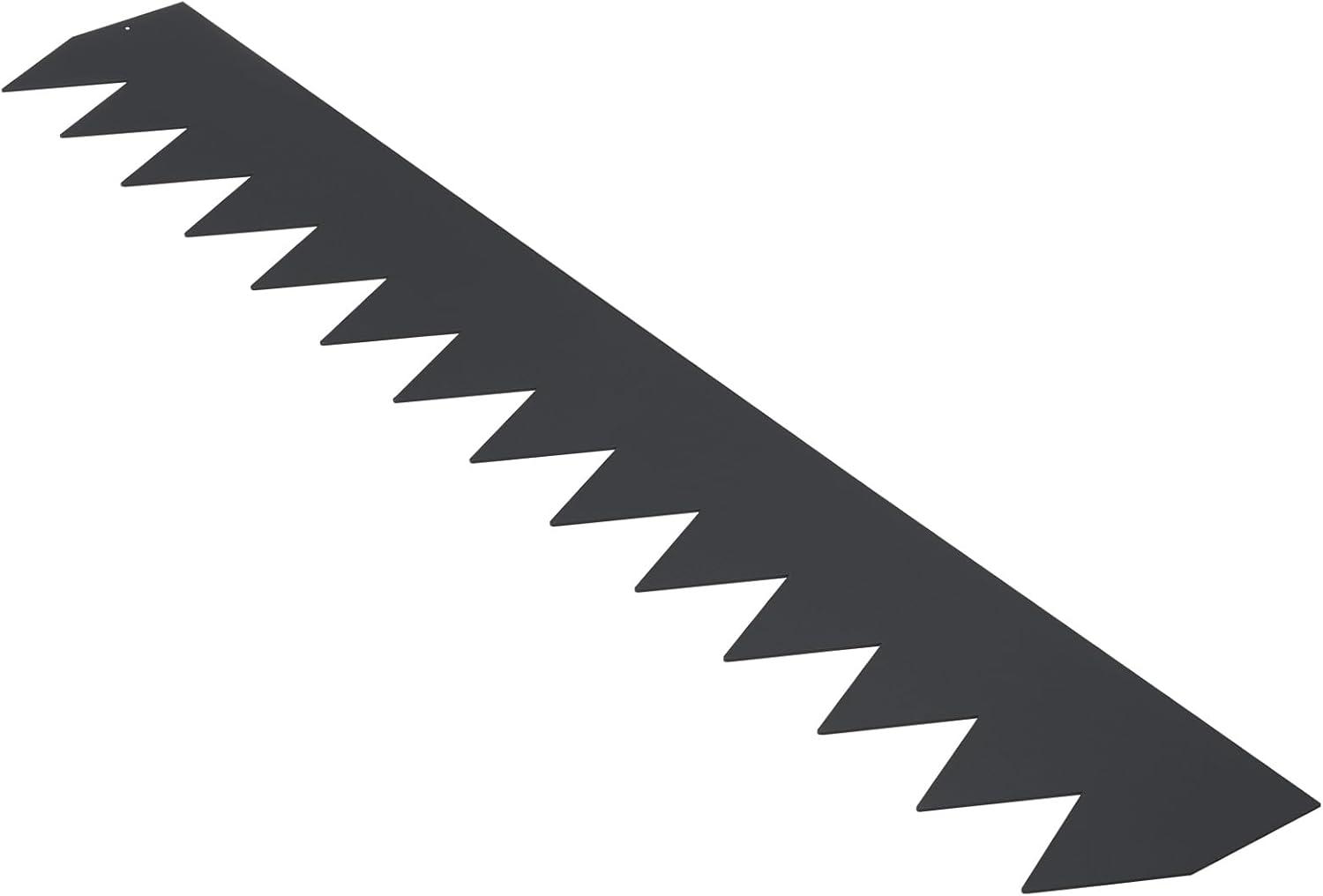 image:imageVEVOR Steel Landscape Edging 6 Packs 40 x 8 in RustResistant Metal Landscape Edging Bendable Garden Edging Border Heavy Duty Lawn Edging EasytoInstall Flower Bed Yard Pathway Divider Black40 L x 6 H 6 Pack