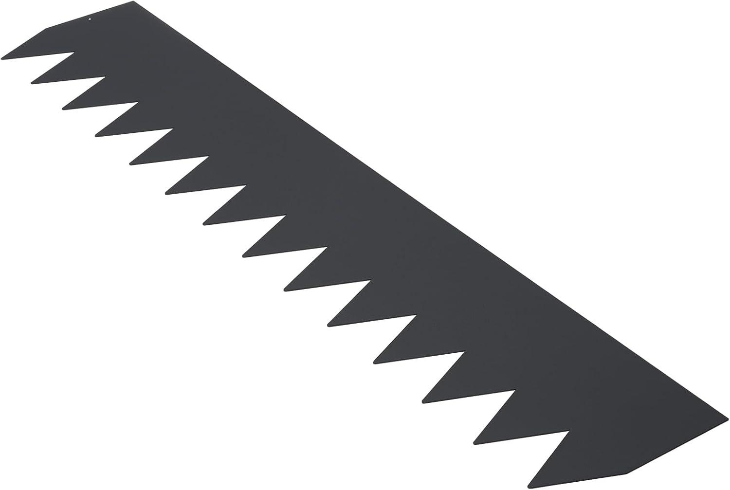 image:imageVEVOR Steel Landscape Edging 6 Packs 40 x 8 in RustResistant Metal Landscape Edging Bendable Garden Edging Border Heavy Duty Lawn Edging EasytoInstall Flower Bed Yard Pathway Divider Black40 L x 8 H 3 Pack