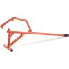 VEVOR 48″ Timberjack Log Lifter, Adjustable Heavy Duty Log Roller Cant Hook, Log Jack with Rubber Grip, Log Cant Hook Logging Tools for Rolling and Raising Up Logs up to 15″ Dia(Steel Handle 48″ for Up to 25″ Logs)