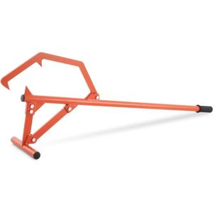 VEVOR 48″ Timberjack Log Lifter, Adjustable Heavy Duty Log Roller Cant Hook, Log Jack with Rubber Grip, Log Cant Hook Logging Tools for Rolling and Raising Up Logs up to 15″ Dia(Steel Handle 48″ for Up to 25″ Logs)