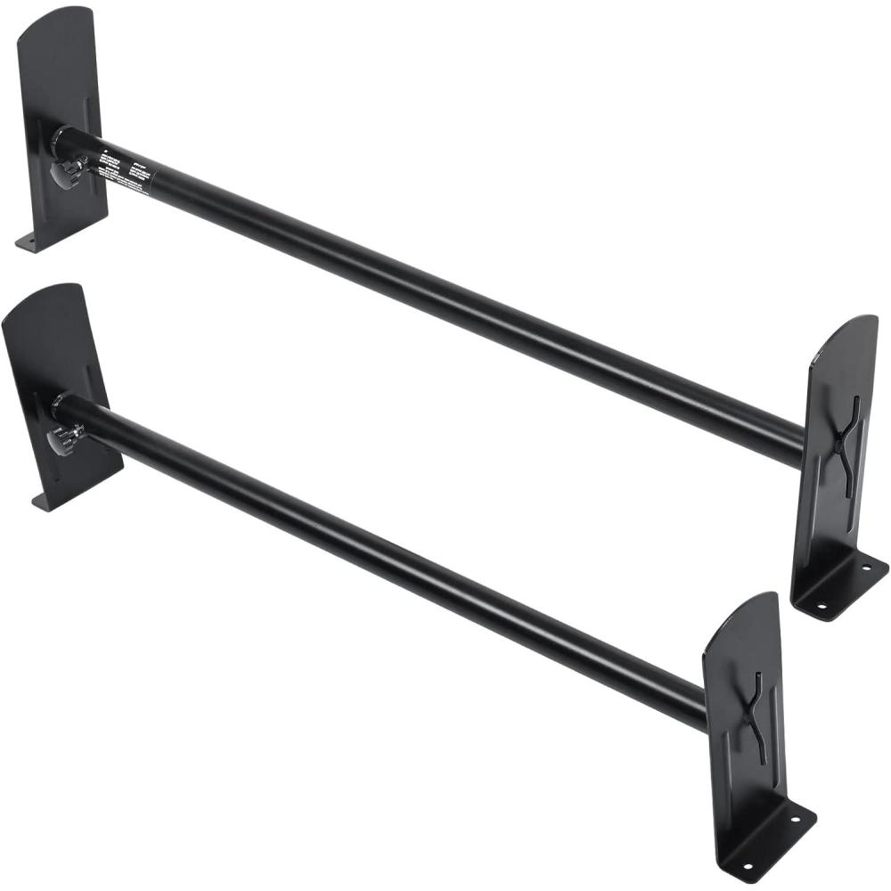 image:imageVEVOR Van Ladder Racks 472787 in Adjustable 500 lbs Capacity Alloy Steel Compatible with FullSize Vans 2 Pcs Whitefor Minivans