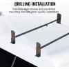 VEVOR Van Ladder Racks, 47.2-78.7 in Adjustable, 500 lbs Capacity, Alloy Steel, Compatible with Full-Size Vans, 2 Pcs White(for Minivans)