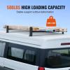VEVOR Van Ladder Racks, 47.2-78.7 in Adjustable, 500 lbs Capacity, Alloy Steel, Compatible with Full-Size Vans, 2 Pcs White(for Minivans)
