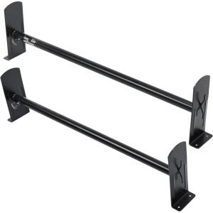 VEVOR Van Ladder Racks, 47.2-78.7 in Adjustable, 500 lbs Capacity, Alloy Steel, Compatible with Full-Size Vans, 2 Pcs White(for Minivans)
