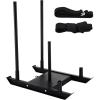 VEVOR Weight Training Pull Sled, Fitness Strength Speed Training Sled, Steel Power Sled Workout Equipment for Athletic Exercise and Speed Improvement(B500)