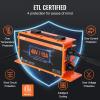 VEVOR 36 Volt Golf Cart Battery Charger, 12 AMP, Smart Battery Charger with D-Style Plug, Compatible with Lead-Acid AGM/Gel/EFB MF NMC LiFePO4 Batteries for EZGO TXT, IP67 Waterproof ETL Certified(48V 15A For G29 Plug)