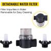VEVOR 12V Diaphragm Pump, 3 GPM (11.36 L/min), 3-Chamber 12 Volt DC Water Pump with Automatic Pressure Switch 40-100 PSI Adjustable, 50 PSI, 1/2” MNPT Port, for RV Yacht Food Truck Camper Marine(12V  5.5GPM  70PSI)