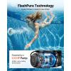 VEVOR FlashPure Sand Filter Pump, 12 in for Above Ground Pool, 0.5 HP 3000 GPH, Swimming Pool Filter System with Timer, 6X Faster Filtration, Media Installed, Leak-Resistant, Ready to Use Out of Box(12 inch  0.5 HP  3000 GPH)