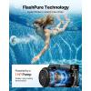 VEVOR FlashPure Sand Filter Pump, 12 in for Above Ground Pool, 0.5 HP 3000 GPH, Swimming Pool Filter System with Timer, 6X Faster Filtration, Media Installed, Leak-Resistant, Ready to Use Out of Box(16 inch  1 HP  4400 GPH)