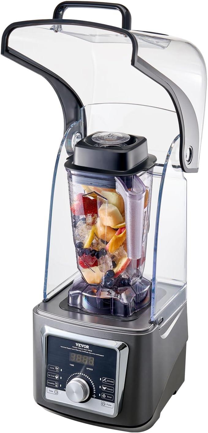 image:imageVEVOR Professional Blender for Smoothies 85 oz 1400Wwith Powerful Motor MultiFunctional Food Processing for SmoothieMilkshakeJuice Fits for Kitchen25 L 85 oz