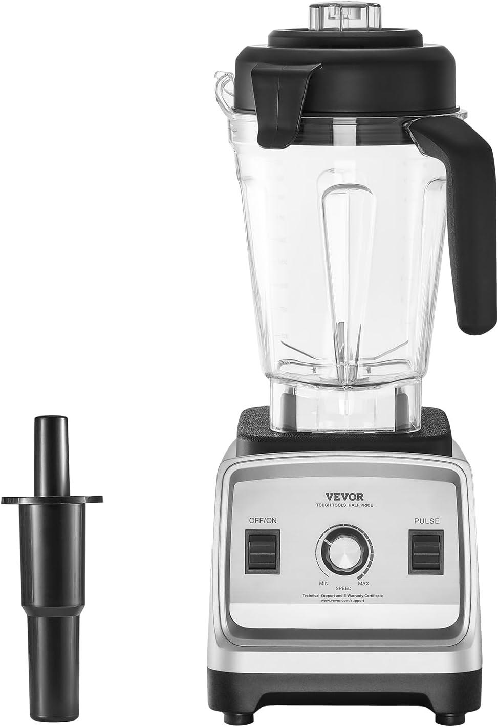 image:imageVEVOR Professional Blender for Smoothies 85 oz 1400Wwith Powerful Motor MultiFunctional Food Processing for SmoothieMilkshakeJuice Fits for Kitchen25 L 85 oz