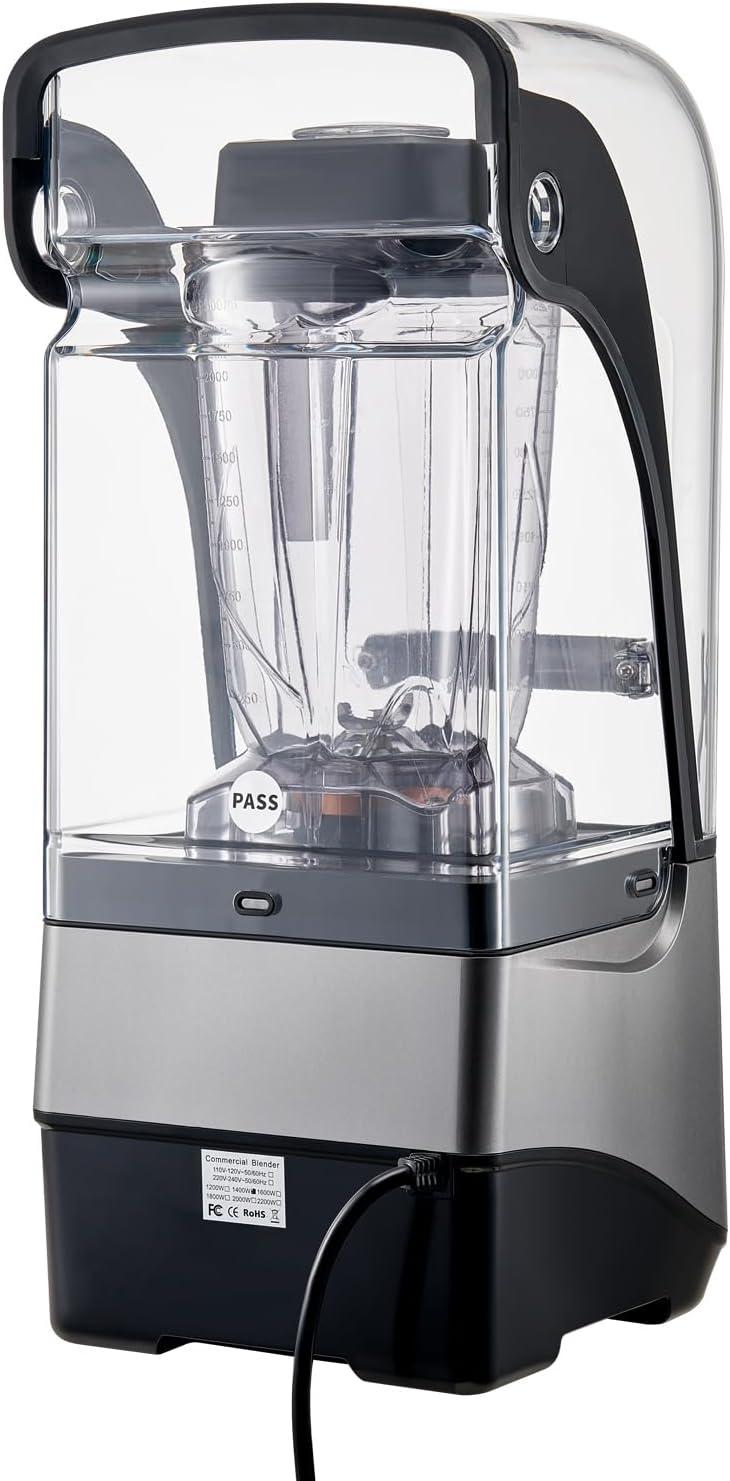 image:imageVEVOR Professional Blender for Smoothies 85 oz 1400Wwith Powerful Motor MultiFunctional Food Processing for SmoothieMilkshakeJuice Fits for Kitchen25 L 85 oz