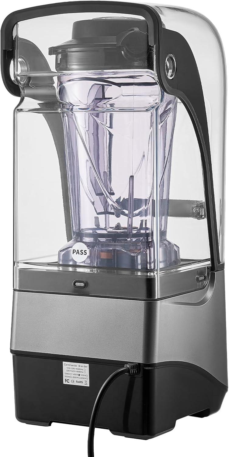 image:imageVEVOR Professional Blender for Smoothies 85 oz 1400Wwith Powerful Motor MultiFunctional Food Processing for SmoothieMilkshakeJuice Fits for Kitchen35 L 118 oz