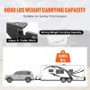 VEVOR Class 3 Trailer Hitch, 2-Inch Receiver, Q455B Steel Tube Frame, Compatible with 2020-2023 Toyota Highlander, Multi-Fit Hitch to Receive Ball Mount, Cargo Carrier, Bike Rack, and Tow Hook, Black(2020-2023 Toyota Highlander)