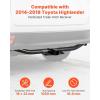 VEVOR Class 3 Trailer Hitch, 2-Inch Receiver, Q455B Steel Tube Frame, Compatible with 2020-2023 Toyota Highlander, Multi-Fit Hitch to Receive Ball Mount, Cargo Carrier, Bike Rack, and Tow Hook, Black(2014-2019 Toyota Highlander)