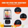 VEVOR Professional Blender for Smoothies, 85 oz 1400W,with Powerful Motor, Multi-Functional Food Processing for Smoothie/Milkshake/Juice, Fits for Kitchen(2L/68 oz)