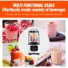 VEVOR Professional Blender for Smoothies, 85 oz 1400W,with Powerful Motor, Multi-Functional Food Processing for Smoothie/Milkshake/Juice, Fits for Kitchen(2L/68 oz)