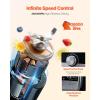 VEVOR Professional Blender for Smoothies, 85 oz 1400W,with Powerful Motor, Multi-Functional Food Processing for Smoothie/Milkshake/Juice, Fits for Kitchen(3.5 L / 118 oz)