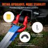 VEVOR Shackle Hitch Receiver, Fits 2″ Receivers, 52900 lbs Breaking Strength, D Ring Shackle with Trailer Hitch Lock Pin, Heavy Duty Towing Accessories for Trucks, Jeeps, Off-Road Vehicle Recovery(66000lbs with D Ring Shackle)