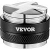 VEVOR Coffee Distributor 58mm, 2-in-1 Adjustable Espresso Distributor with Fan-Shaped Base, Coffee Distributor 304 Stainless Steel with Easy-to-Disassemble Design(53mm)