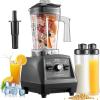 VEVOR Professional Blender for Smoothies, 85 oz 1400W,with Powerful Motor, Multi-Functional Food Processing for Smoothie/Milkshake/Juice, Fits for Kitchen(Dark Grey)